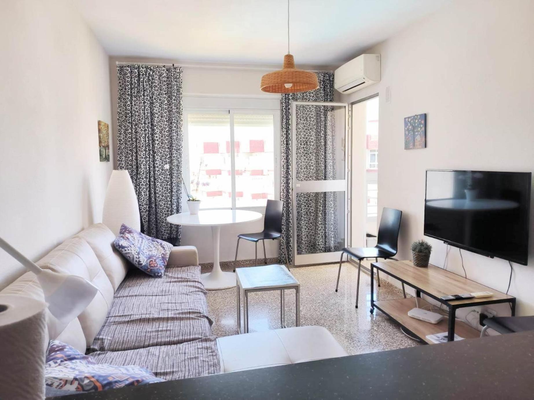 Luminoso Apartamento Playa Torrecilla. Con Piscina Nerja Kültér fotó